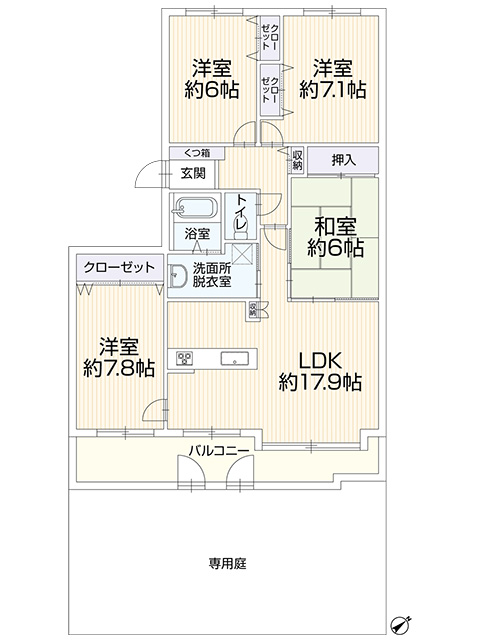 ﾛﾋﾟｱﾊﾟｰｸｻｲﾄﾞ大谷地 107