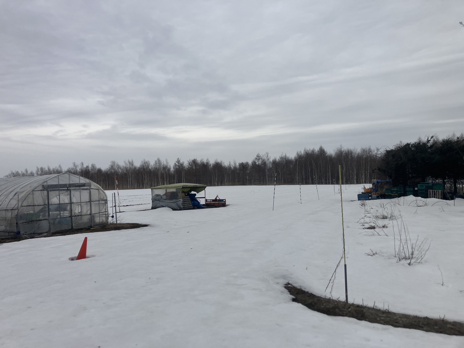 北広島市輪厚　古家付き農地