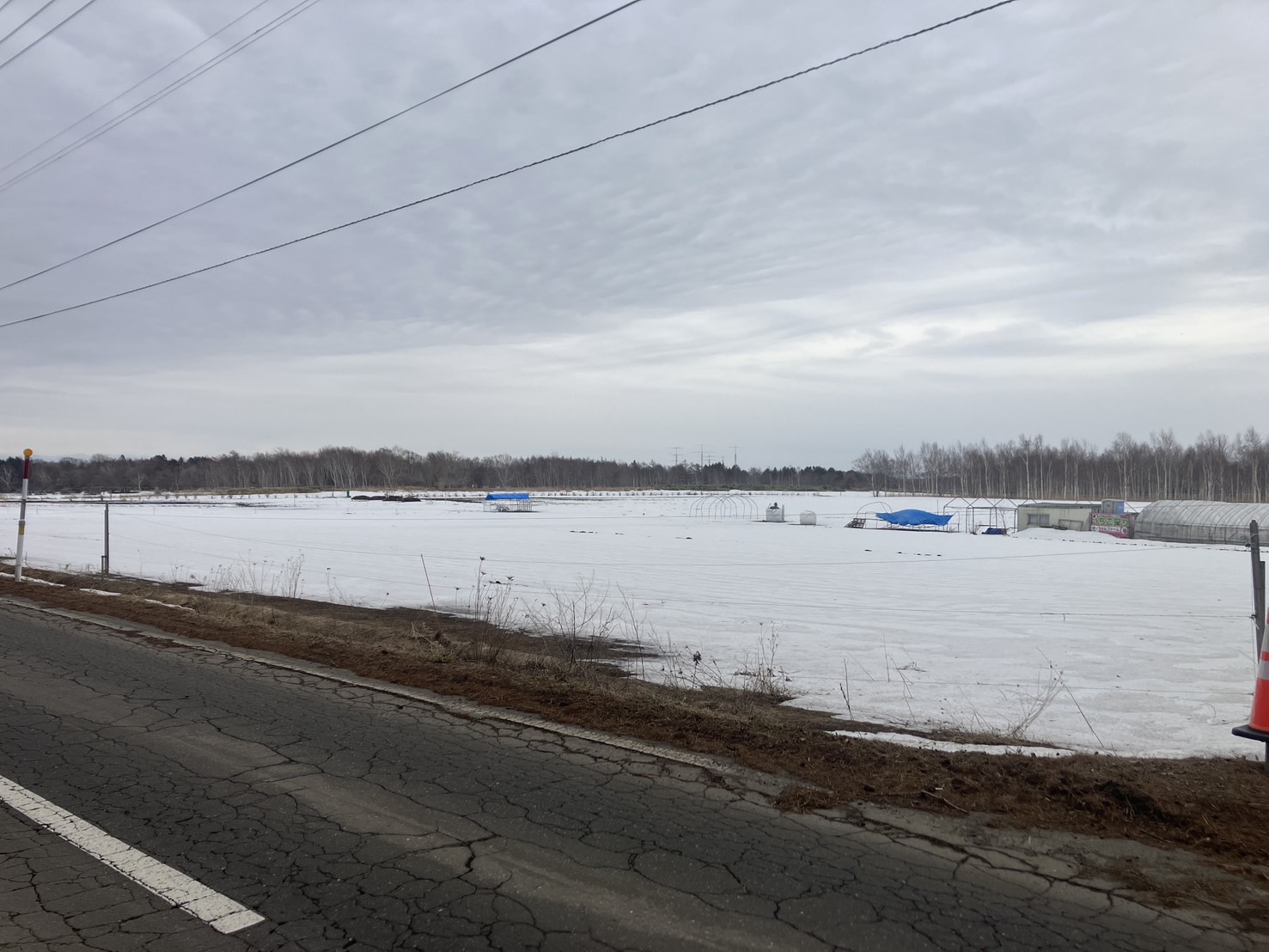 北広島市輪厚　古家付き農地